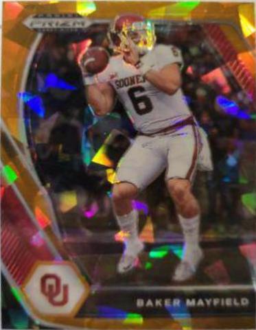 Baker Mayfield [Gold Ice Prizm] #25