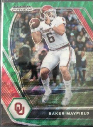 Baker Mayfield [Green Wave Prizm] #25