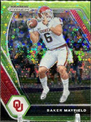 Baker Mayfield [Neon Green Circles Prizm] #25