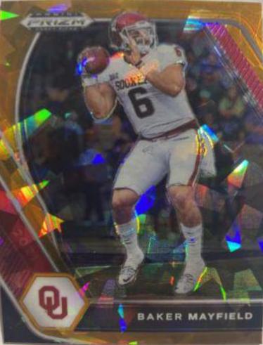 Baker Mayfield [Orange Ice Prizm] #25