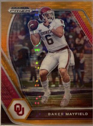 Baker Mayfield [Orange Wave Prizm] #25