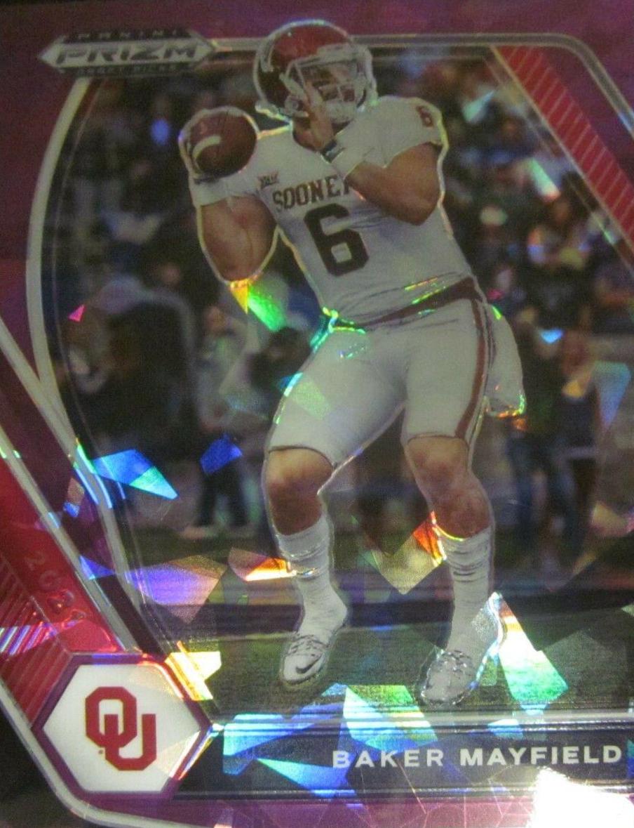 Baker Mayfield [Purple Ice Prizm] #25