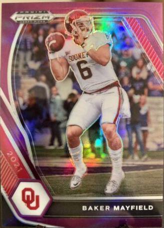 Baker Mayfield [Purple Prizm] #25