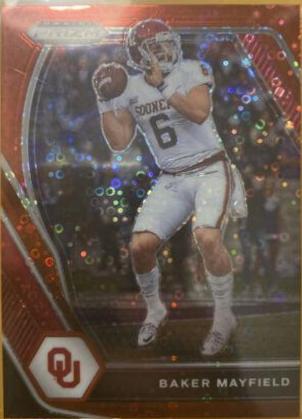 Baker Mayfield [Red Circles Prizm] #25
