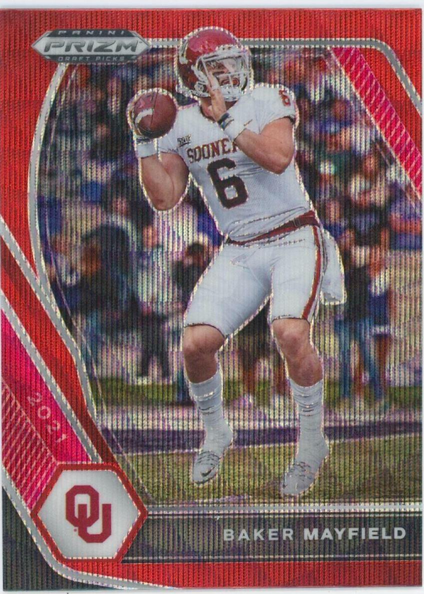 Baker Mayfield [Red Pulsar Prizm] #25