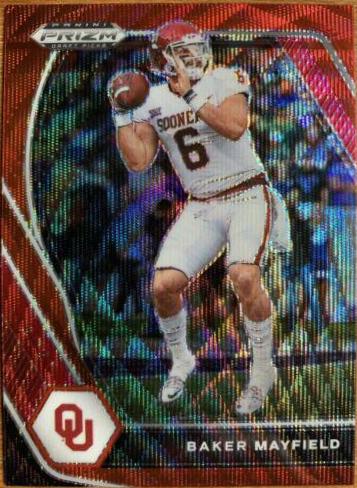 Baker Mayfield [Ruby Wave Prizm] #25