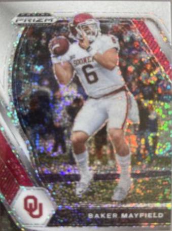 Baker Mayfield [White Sparkle Prizm] #25