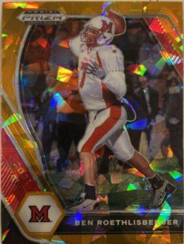 Ben Roethlisberger [Gold Ice Prizm] #23