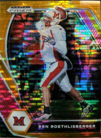 Ben Roethlisberger [Gold Pulsar Prizm] #23
