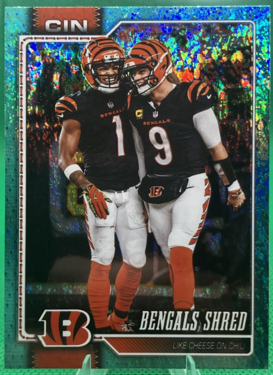 Cincinnati Bengals [Holo Aqua] #293