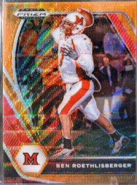 Ben Roethlisberger [Orange Pulsar Prizm] #23