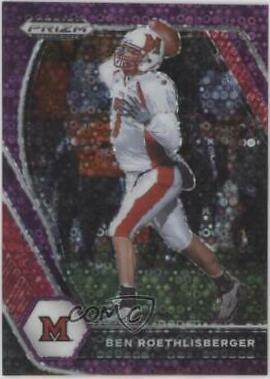 Ben Roethlisberger [Purple Circles Prizm] #23
