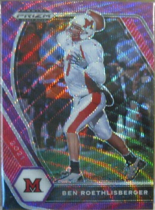 Ben Roethlisberger [Purple Wave Prizm] #23