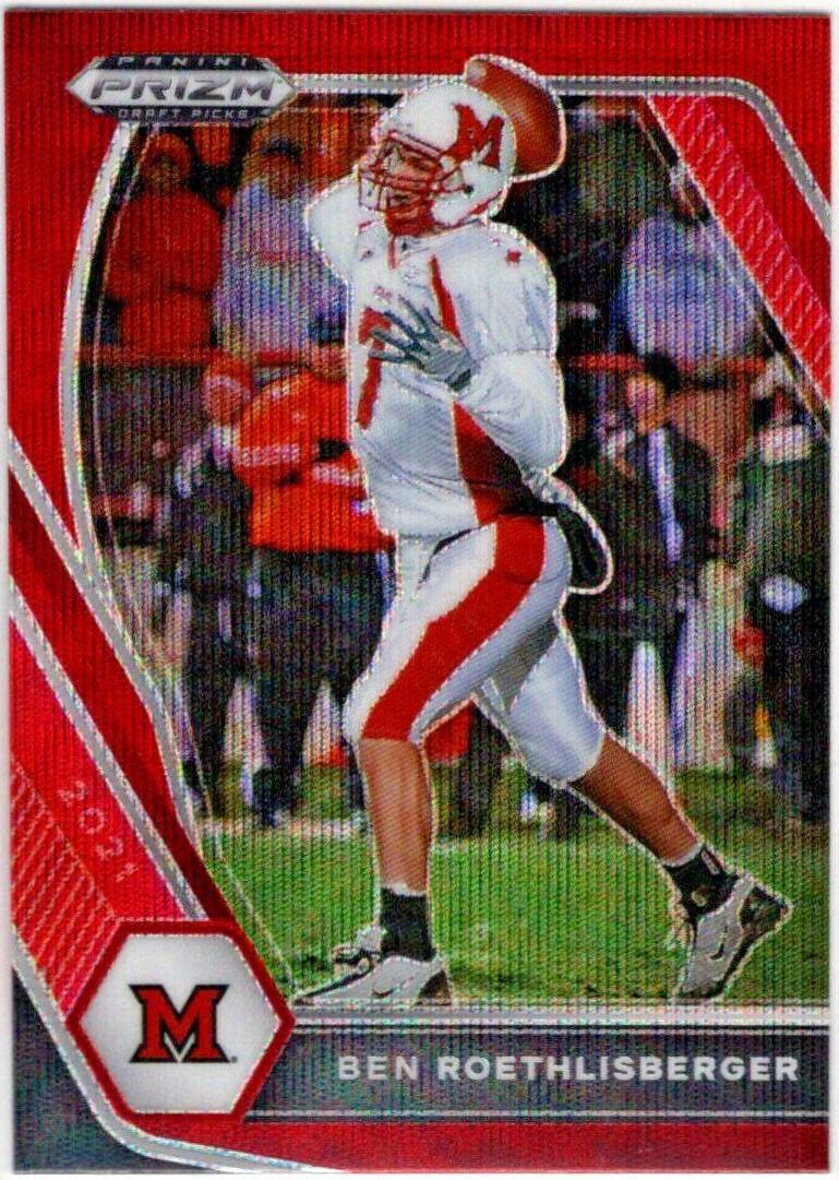 Ben Roethlisberger [Ruby Wave Prizm] #23