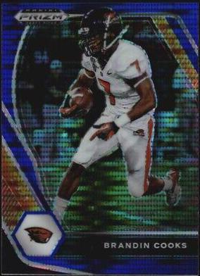 Brandin Cooks [Blue Pulsar Prizm] #51