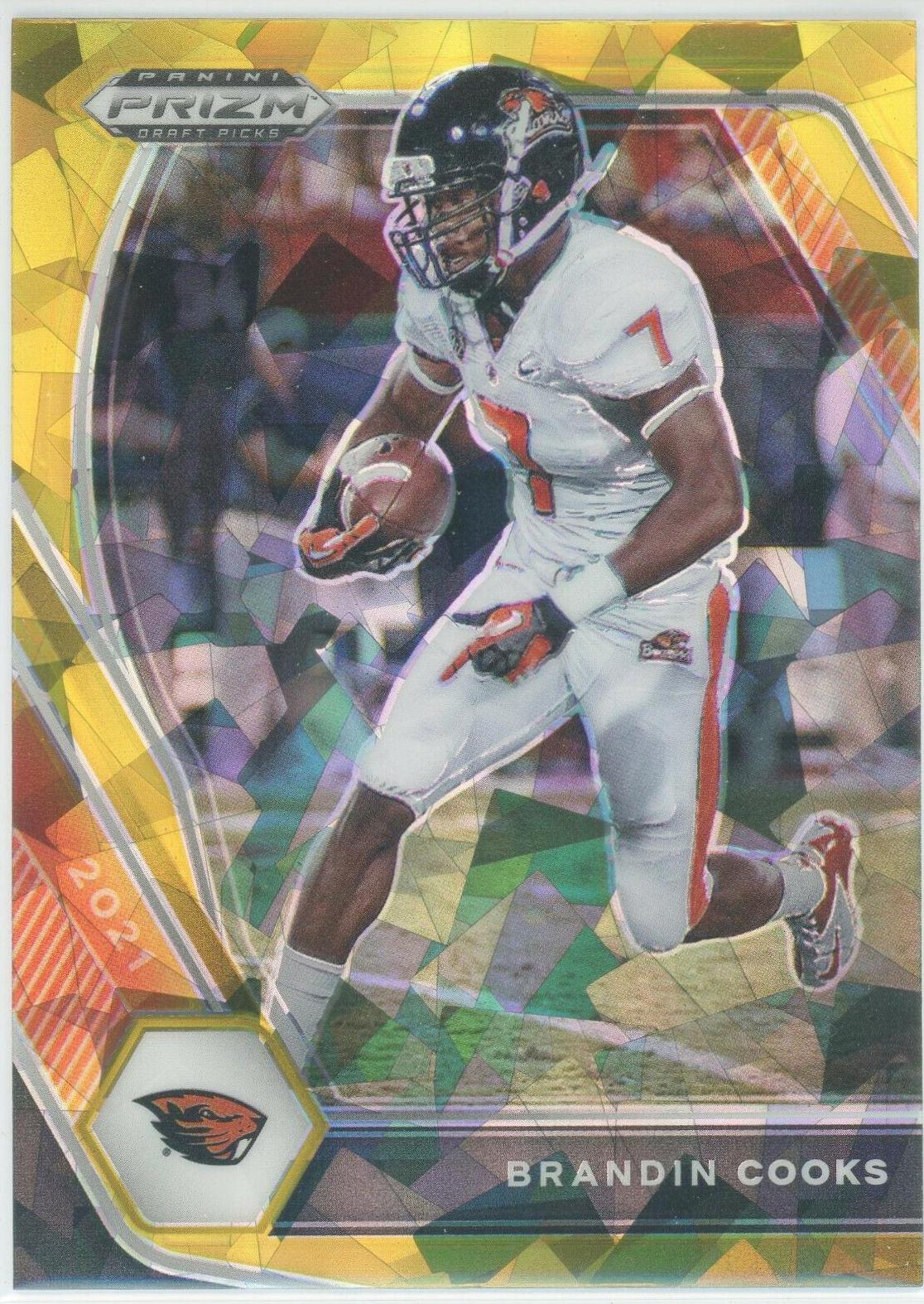 Brandin Cooks [Gold Ice Prizm] #51