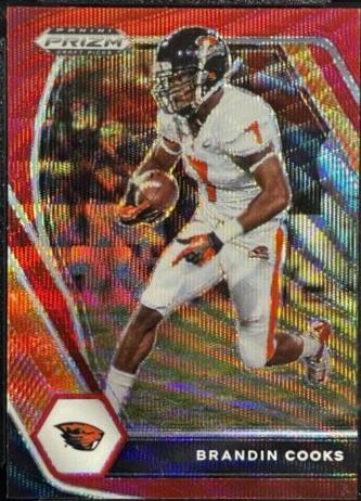 Brandin Cooks [Ruby Wave Prizm] #51