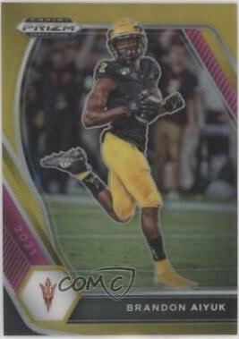 Brandon Aiyuk [Gold Prizm] #68