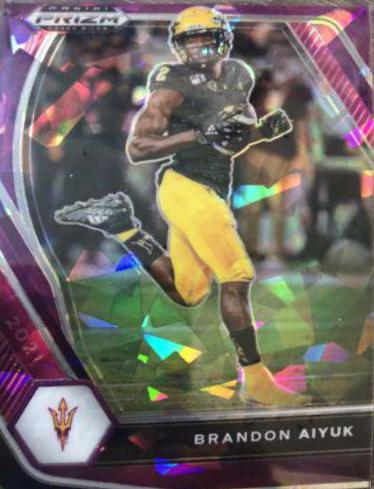 Brandon Aiyuk [Purple Ice Prizm] #68