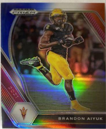 Brandon Aiyuk [Red White and Blue Prizm] #68