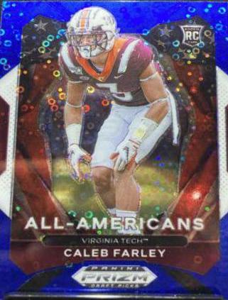 Caleb Farley [Blue Circles Prizm] #198