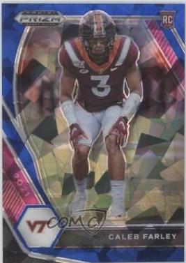 Caleb Farley [Blue Ice Prizm] #138