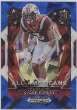 Caleb Farley [Blue Ice Prizm] #198