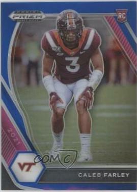 Caleb Farley [Blue Prizm] #138