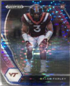 Caleb Farley [Blue Pulsar Prizm] #138