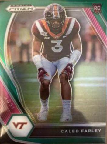 Caleb Farley [Green Prizm] #138