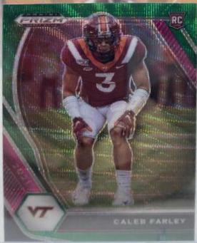 Caleb Farley [Green Wave Prizm] #138