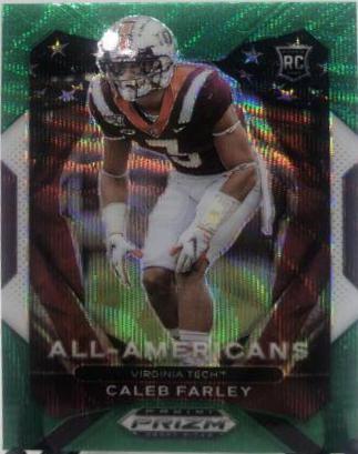 Caleb Farley [Green Wave Prizm] #198