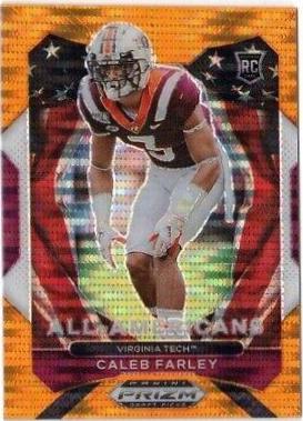 Caleb Farley [Orange Pulsar Prizm] #198