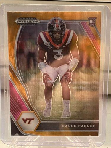Caleb Farley [Orange Wave Prizm] #138