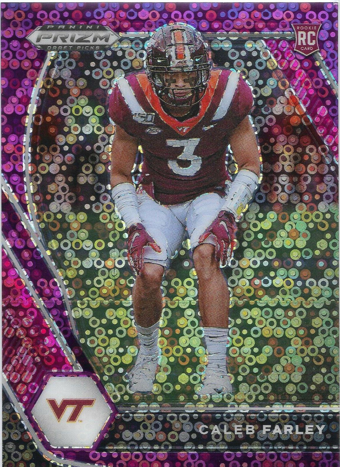 Caleb Farley [Purple Circles Prizm] #138