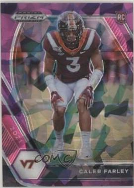 Caleb Farley [Purple Ice Prizm] #138