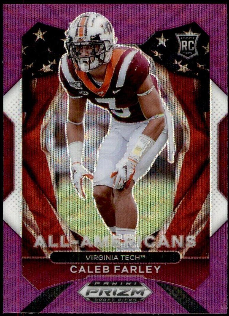 Caleb Farley [Purple Wave Prizm] #198