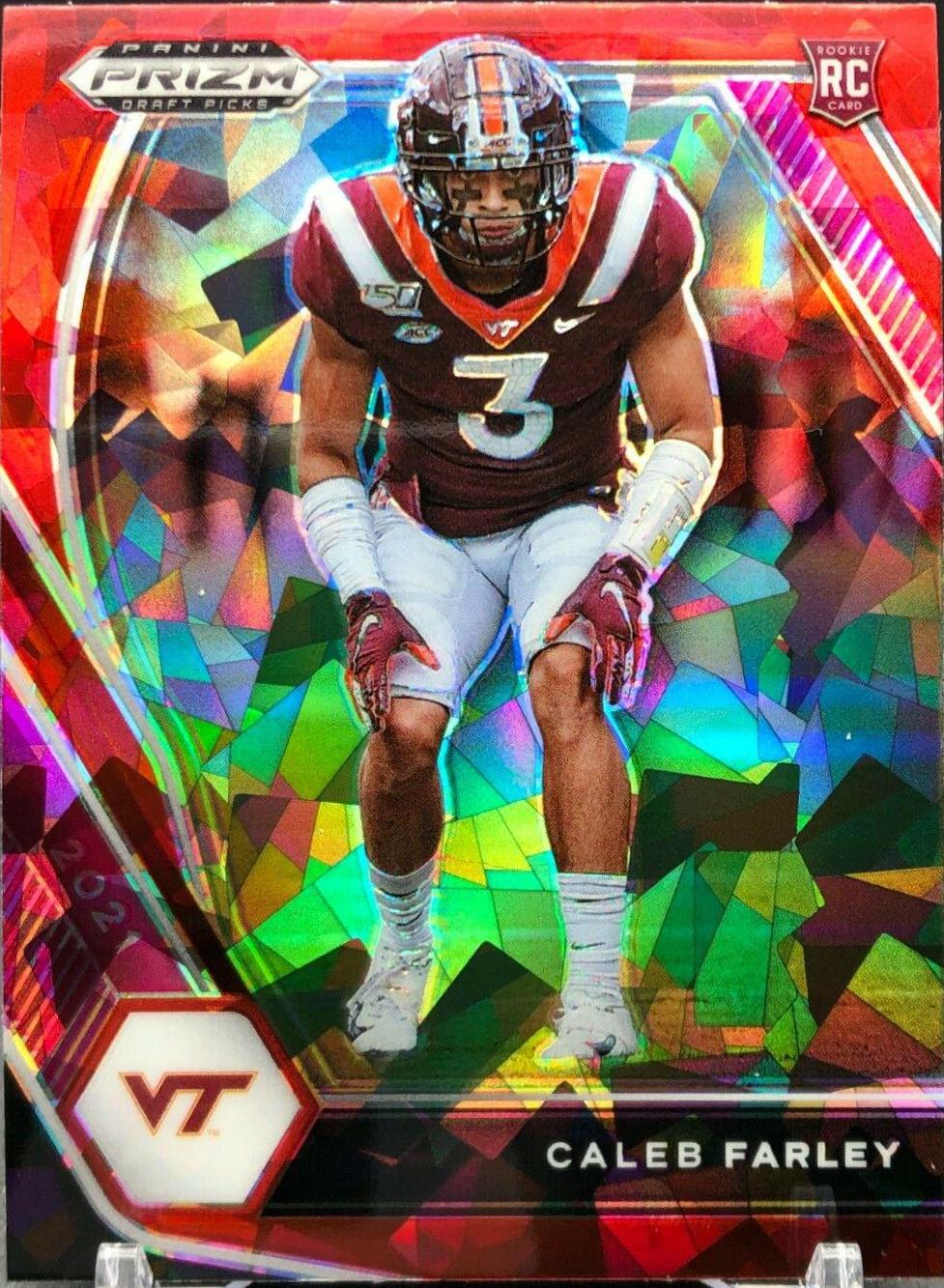 Caleb Farley [Red Ice Prizm] #138