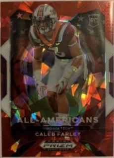 Caleb Farley [Red Ice Prizm] #198