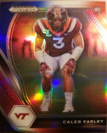 Caleb Farley [Red Prizm] #138