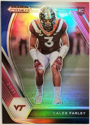 Caleb Farley [Red White and Blue Prizm] #138