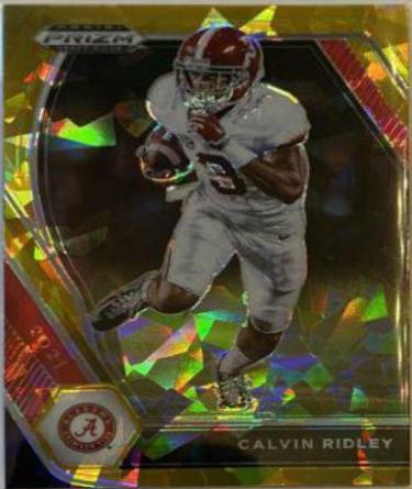 Calvin Ridley [Gold Ice Prizm] #45