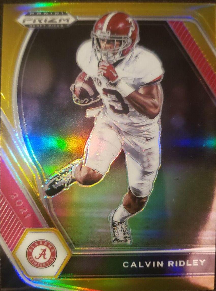 Calvin Ridley [Gold Prizm] #45