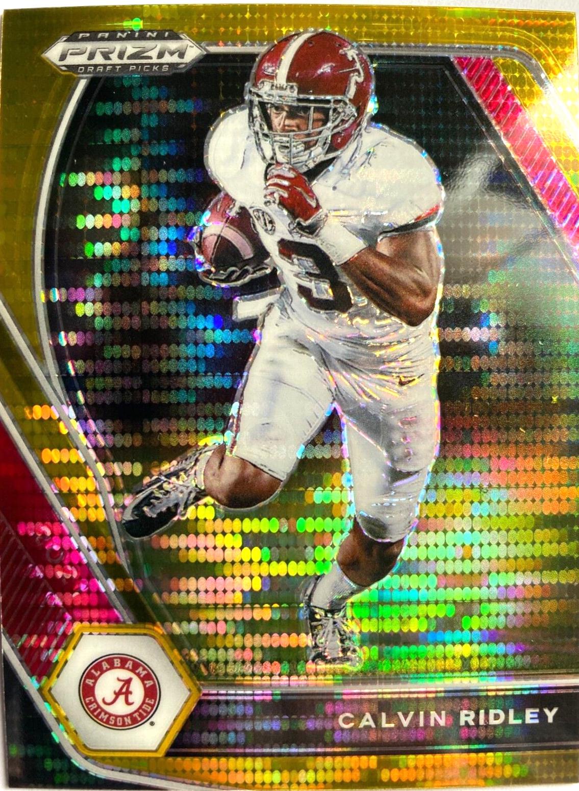 Calvin Ridley [Gold Pulsar Prizm] #45