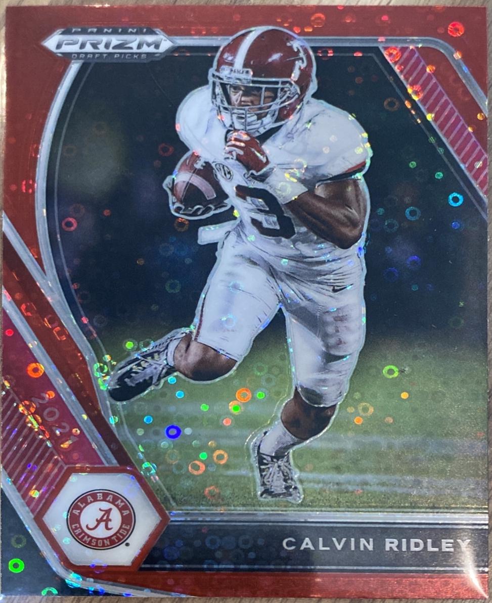 Calvin Ridley [Red Circles Prizm] #45