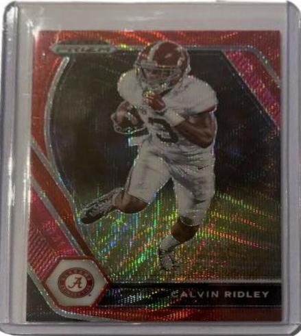 Calvin Ridley [Ruby Wave Prizm] #45