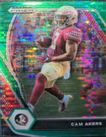 Cam Akers [Green Pulsar Prizm] #77
