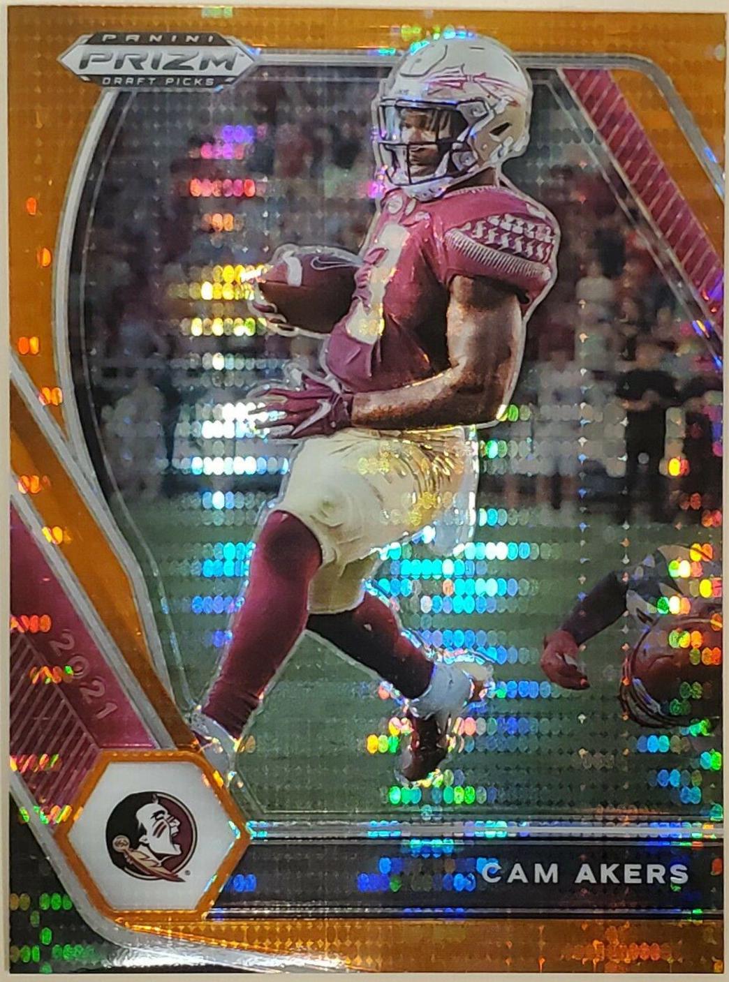 Cam Akers [Orange Pulsar Prizm] #77
