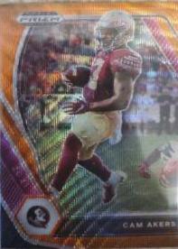 Cam Akers [Orange Wave Prizm] #77
