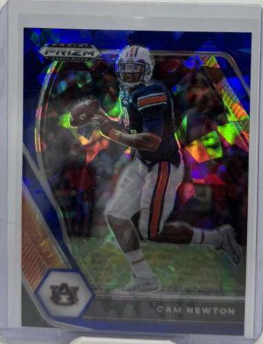 Cam Newton [Blue Ice Prizm] #28